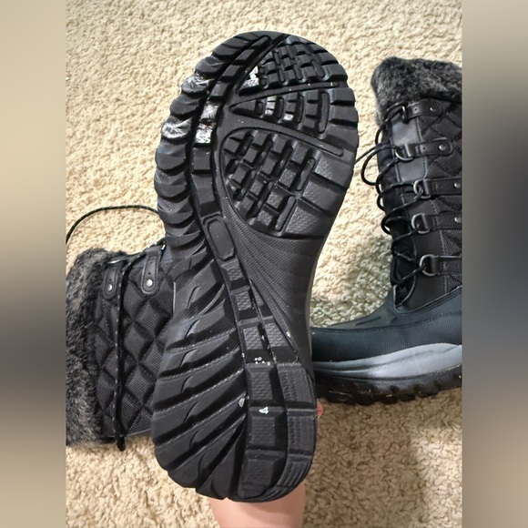 Pacific Mountain Whiteout Thinsulate Winter Boots | Black | Women's Size US 8.5 - Picture 4 of 9